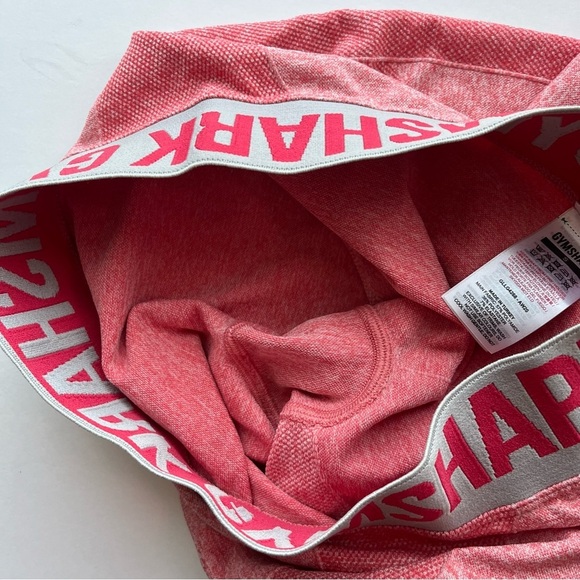 Gymshark • Flex Low Rise Leggings Light Red/Pink - Picture 8 of 10